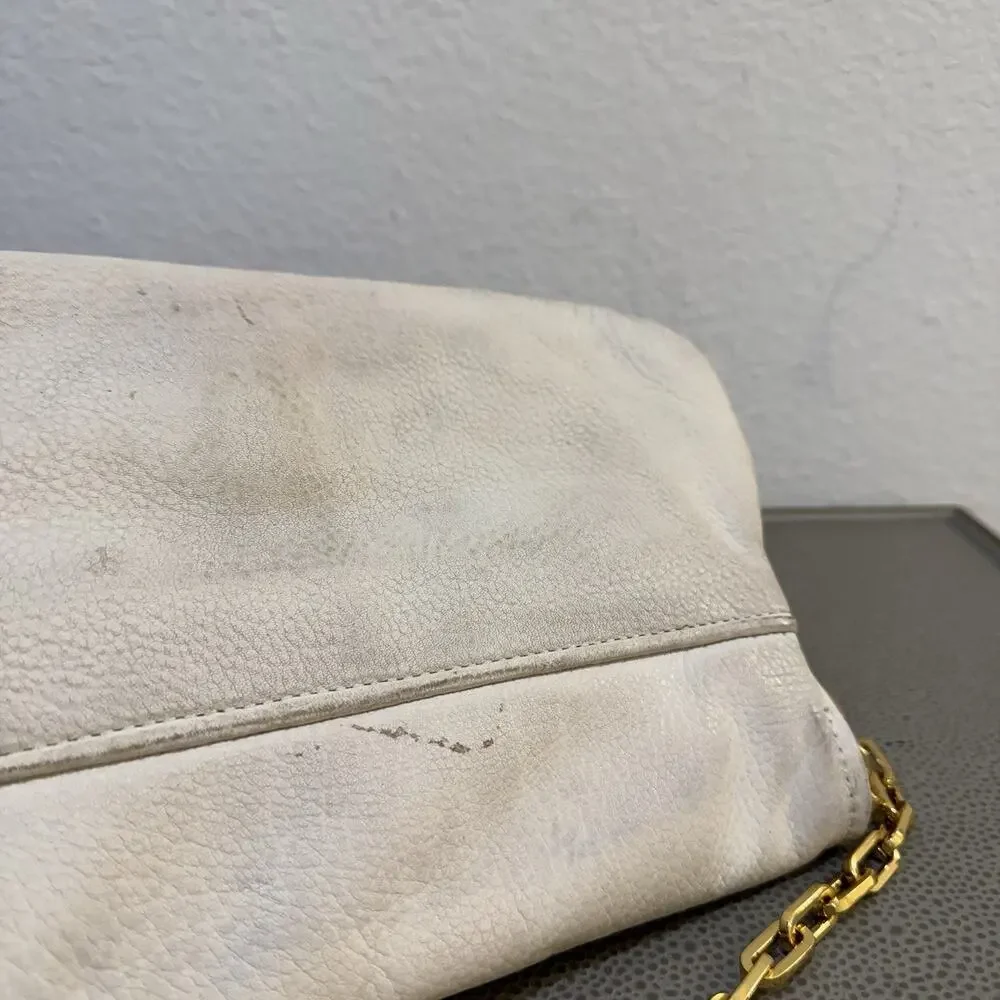 Tory Burch Ivory Amanda Crossbody Bag/ Clutch